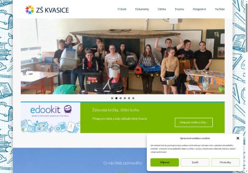 Webové stránky Základní škola ,Kvasice, okr. Kroměříž, Kvasice