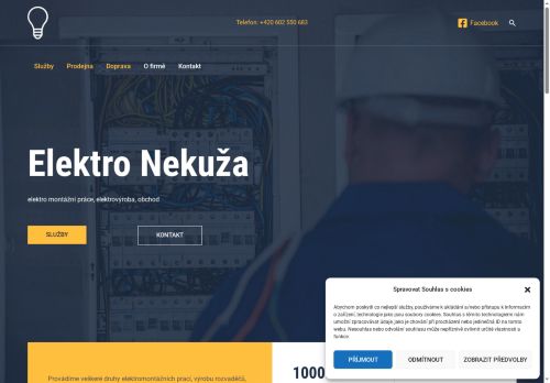 Zobrazit webové stránky Milan Nekuža - ELEKTRO