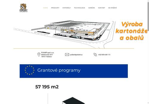 POKART spol. s r.o. nabízí práci na pozici Obchodní zástupce - výrobce obalů z papíru, kartonu a lepenek v obci Holešov