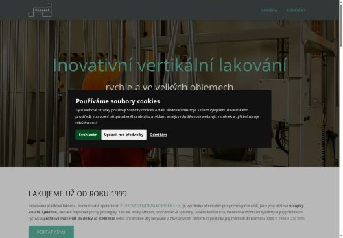 Zobrazit webové stránky DZ - ProLak s.r.o. 