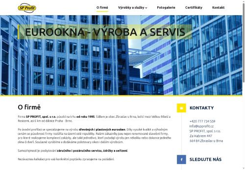 SP PROFIT, spol. s r.o. nabízí práci na pozici Dělník (m/ž) v obci Zbraslav