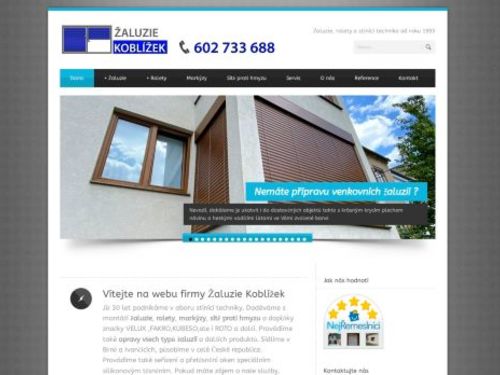 Žaluzie – Koblížek