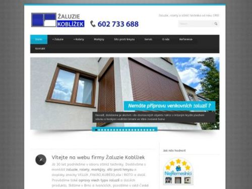 Žaluzie – Koblížek