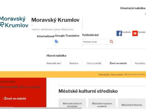 Kultura Moravský Krumlov