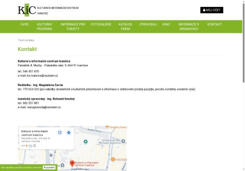 Zobrazit webové stránky Kulturní a informační centrum Ivančice
