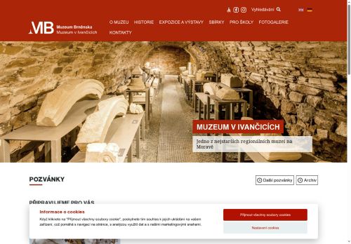 Zobrazit webové stránky Muzeum Brněnska – Muzeum v Ivančicích