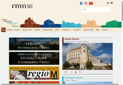 Zobrazit webové stránky Regionální muzeum v Mikulově