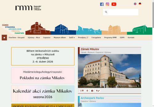 Zobrazit webové stránky Regionální muzeum v Mikulově