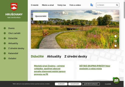 Webové stránky Mateřská škola, Hrušovany nad Jevišovkou, Na Vršku 495, okres Znojmo, příspěvková organizace, Hrušovany nad Jevišovkou