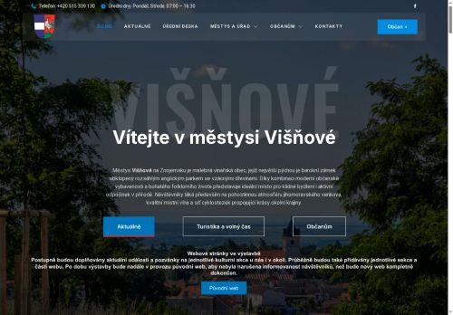 Zobrazit webové stránky Úřad městyse Višňové
