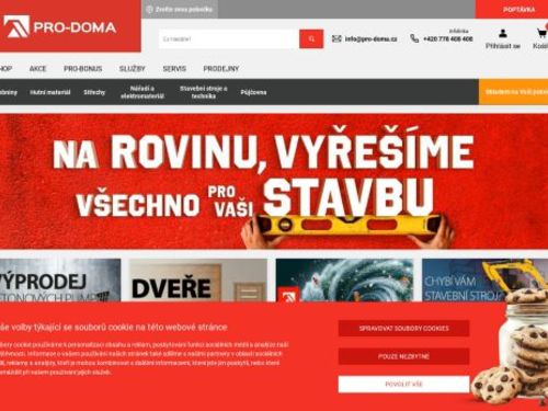 PRO-DOMA - stavebniny