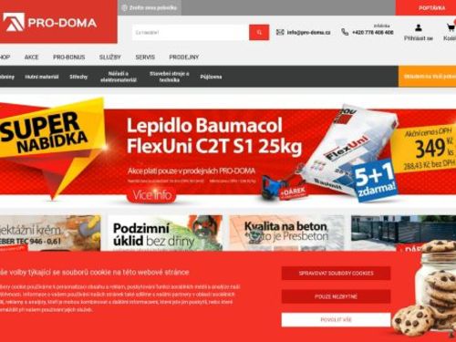 PRO-DOMA - stavebniny