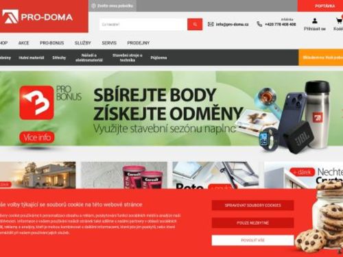PRO-DOMA - stavebniny