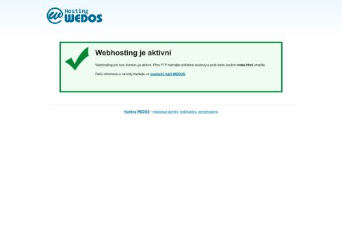 Webové stránky DEVUN s.r.o., Znojmo