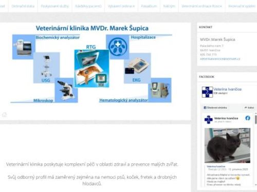 Veterinární klinika pro malá zvířata MVDr. Marek Šupica