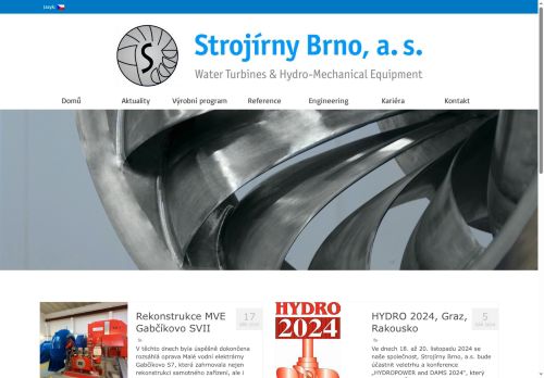 Zobrazit webové stránky Strojírny Brno, a.s.