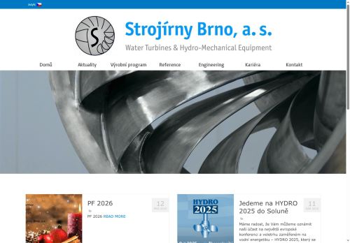 Zobrazit webové stránky Strojírny Brno, a.s.