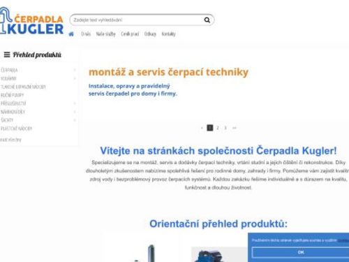 Čerpadla Kugler - MalyšServis