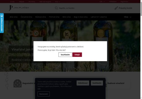 Zobrazit webové stránky Vinařství Jan Plaček