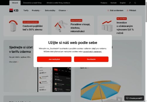 Zobrazit webové stránky Komerční banka, a.s. - pobočka Moravský Krumlov