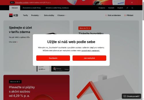 Zobrazit webové stránky Komerční banka, a.s. – pobočka Rosice