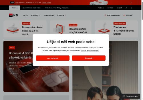 Zobrazit webové stránky Komerční banka, a.s. – pobočka Rosice