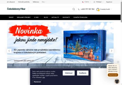 Zobrazit webové stránky Čokoládovny Fikar, s.r.o.