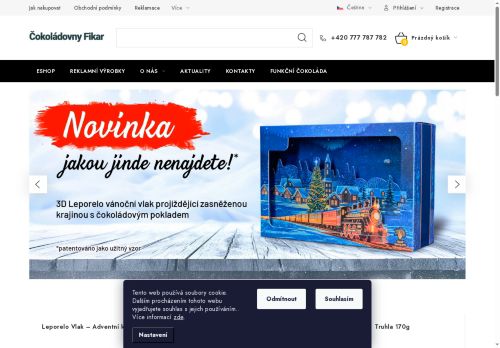 Zobrazit webové stránky Čokoládovny Fikar, s.r.o.