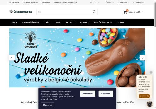 Čokoládovny Fikar, s.r.o. nabízí práci na pozici Obsluha strojů na výrobu pečiva, čokolády a cukrovinek (m/ž) v obci Kuřim