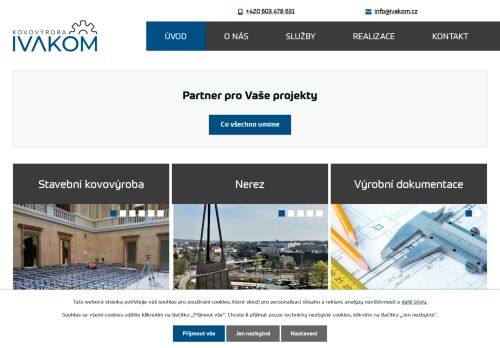 Zobrazit webové stránky Iva Komarovová - Kovovýroba