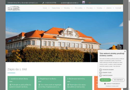 Základní škola, Brno, Slovanské nám. 2, příspěvková organizace nabízí práci na pozici Kuchaři (kromě šéfkuchařů), pomocní kuchaři - m/ž v obci Brno