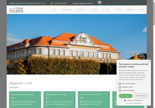 Základní škola, Brno, Slovanské nám. 2, příspěvková organizace nabízí práci na pozici Kuchaři (kromě šéfkuchařů), pomocní kuchaři - m/ž v obci Brno