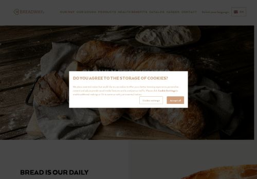 BREADWAY a.s. nabízí práci na pozici Elektrikář/údržbář v obci Praha