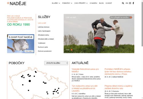 NADĚJE  nabízí práci na pozici Sociální pracovníci v oblasti péče o děti a mládež (kromě péče o zdravotně postižené) v obci Plzeň