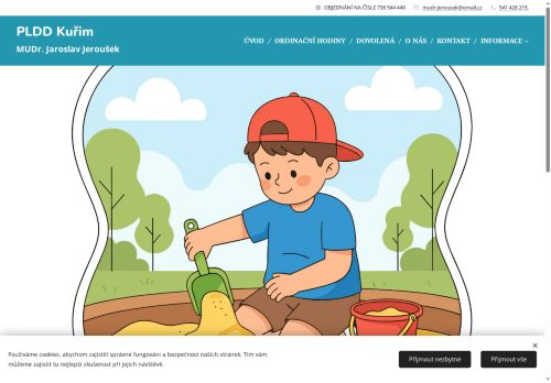 Zobrazit webové stránky Praktický lékař pro děti a dorost - MUDr. Jaroslav Jeroušek