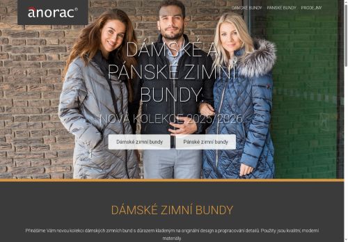 Zobrazit webové stránky Anorac, spol s r.o.