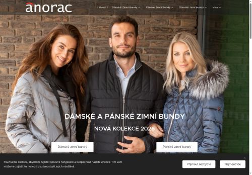 Zobrazit webové stránky Anorac, spol s r.o.