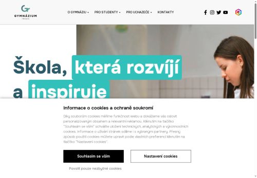 Zobrazit webové stránky Gymnázium Třebíč