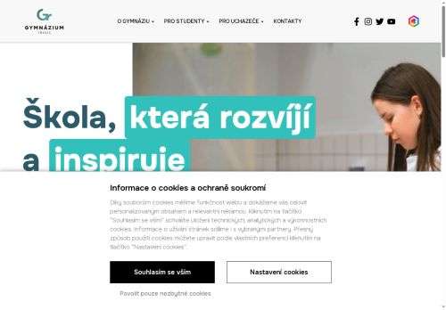 Zobrazit webové stránky Gymnázium Třebíč