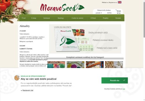 MORAVOSEED CZ a.s. nabízí práci na pozici ADMINISTRATIVNÍ PRACOVNICE/ PRACOVNÍK - REFERENTKA/ REFERENT SEKRETARIÁTU v obci Mikulov