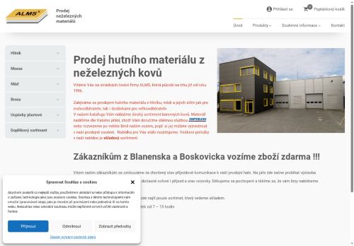Zobrazit webové stránky ALMS spol. s r.o.