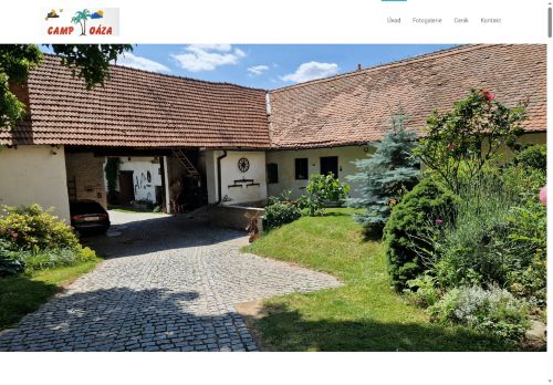 Zobrazit webové stránky Kemp Oáza