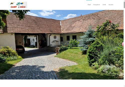 Zobrazit webové stránky Kemp Oáza