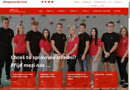 Zobrazit webové stránky Střední škola André Citroëna Boskovice