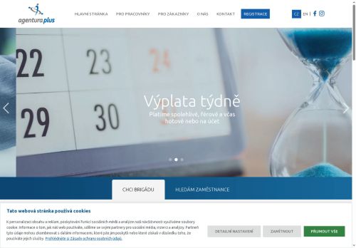 Zobrazit webové stránky AGENTURA PLUS, s.r.o. - pobočka Brno