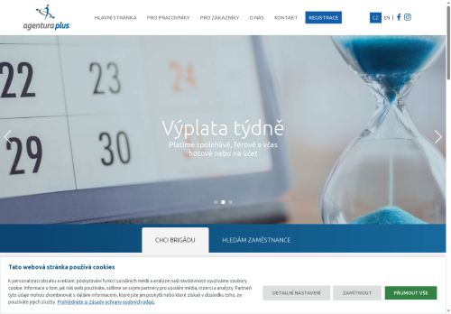 Zobrazit webové stránky AGENTURA PLUS, s.r.o. - pobočka Brno