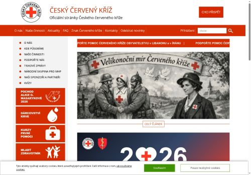 Oblastní spolek Českého červeného kříže Mladá Boleslav nabízí práci na pozici Lékař / lékařka v obci Mladá Boleslav