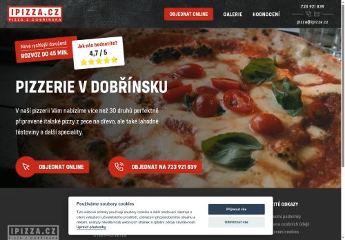 Zobrazit webové stránky Restaurant Pizzeria Ve Sboru
