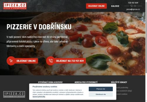 Zobrazit webové stránky Restaurant Pizzeria Ve Sboru