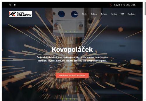 Zobrazit webové stránky Zámečnictví Miloš Poláček